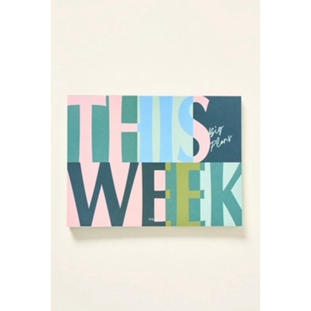 Weekly Planner Notepad